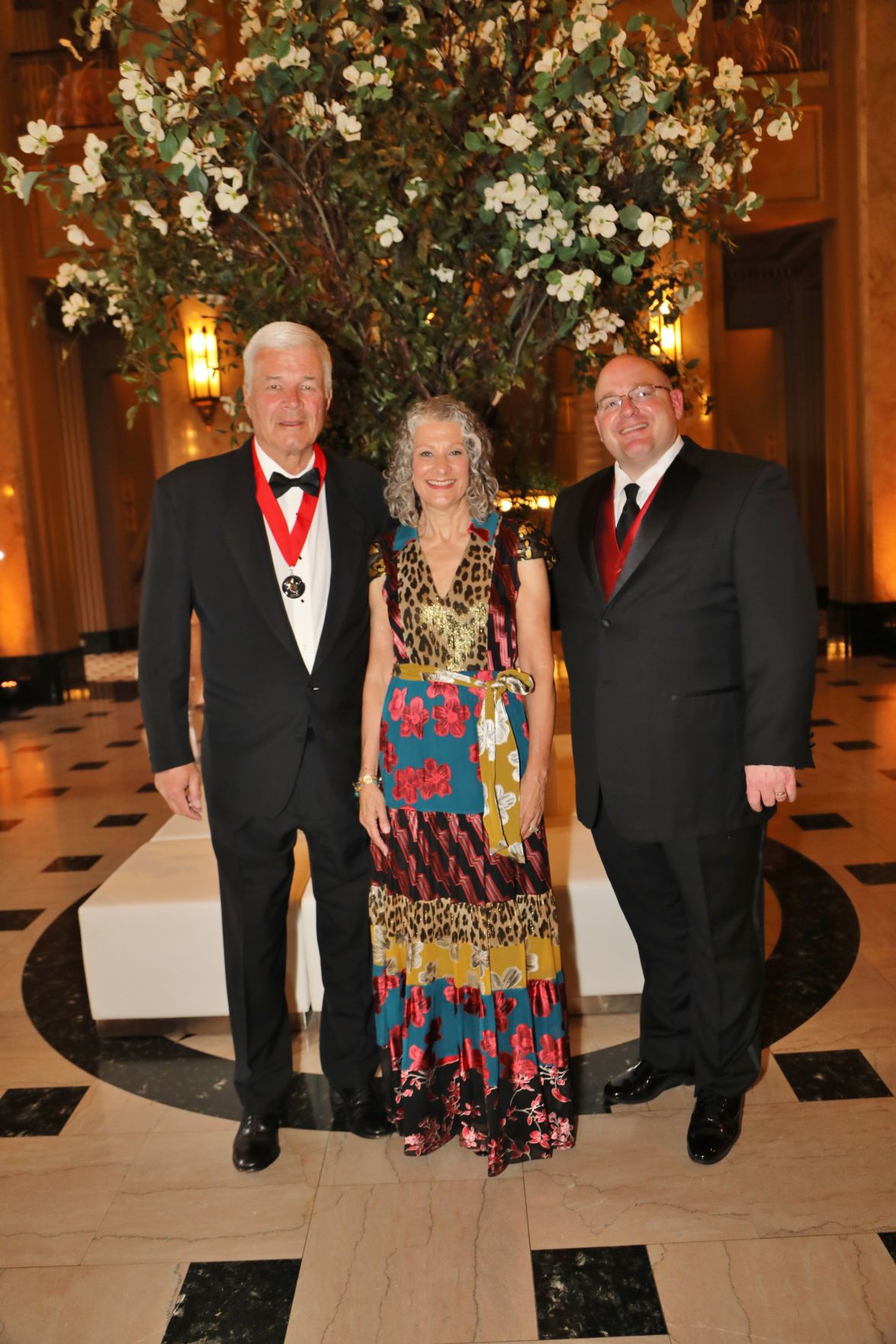 Man and Woman of the Year, Spencer Koch, Carol Staenberg, Brian Roy, Executive Director